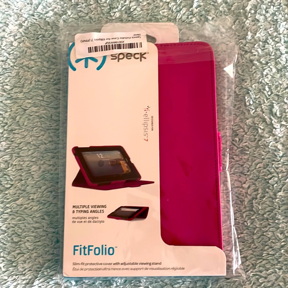 Speck FitFolio tablet cover in pink